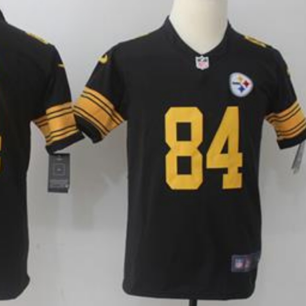 Pittsburgh Steelers Brown jersey #84